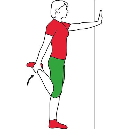 One Leg Stand Quadriceps Stretch