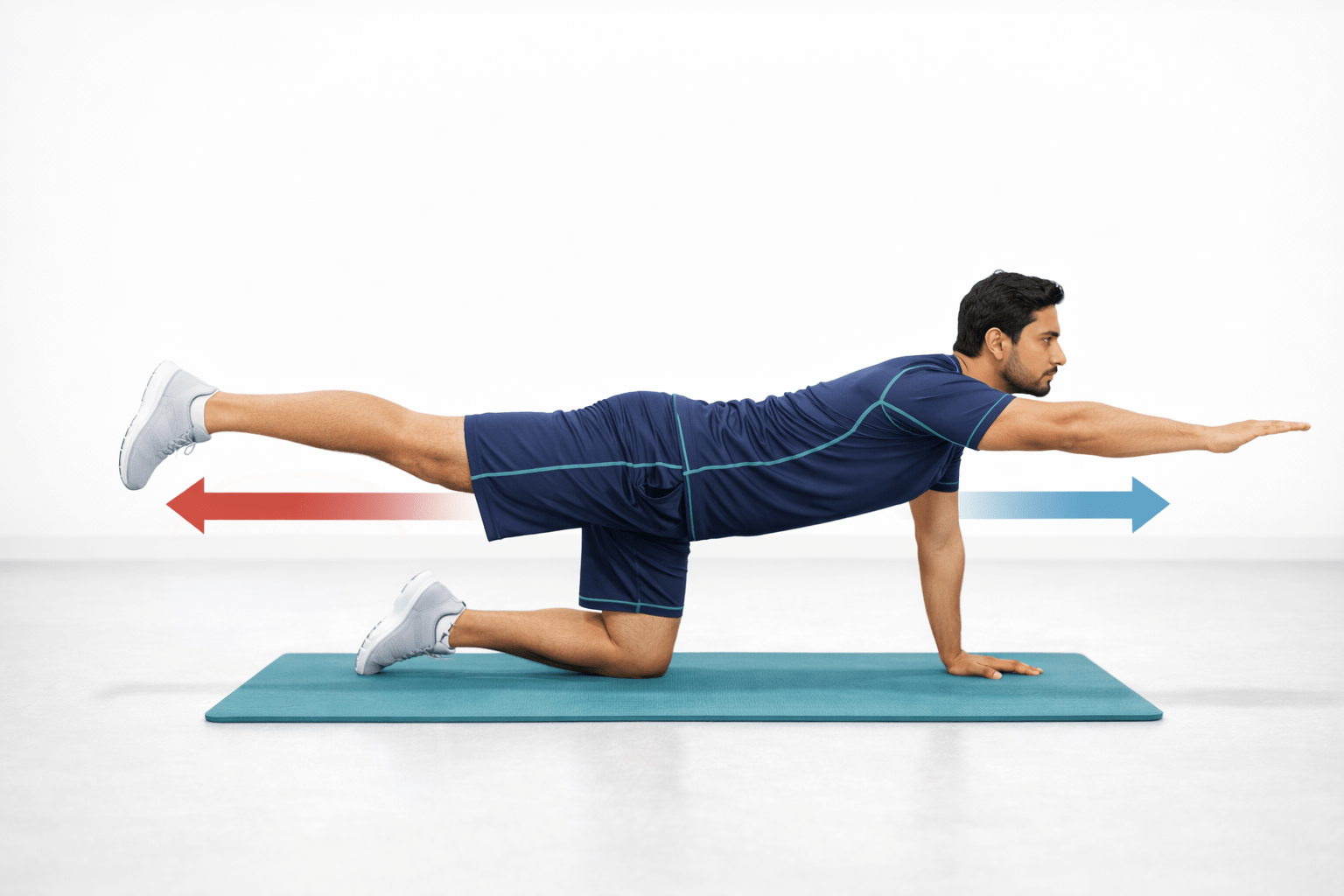 Bird dog exercise