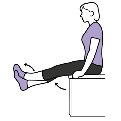 Leg Cross Isometric Exercise