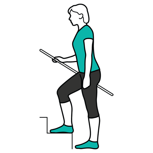 Step Ups Exercise