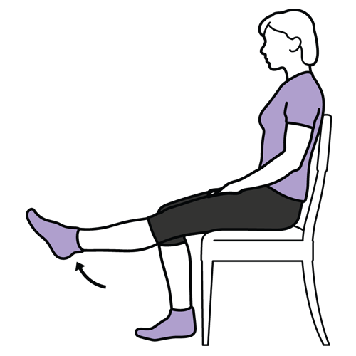 Straight Leg Raise Sitting