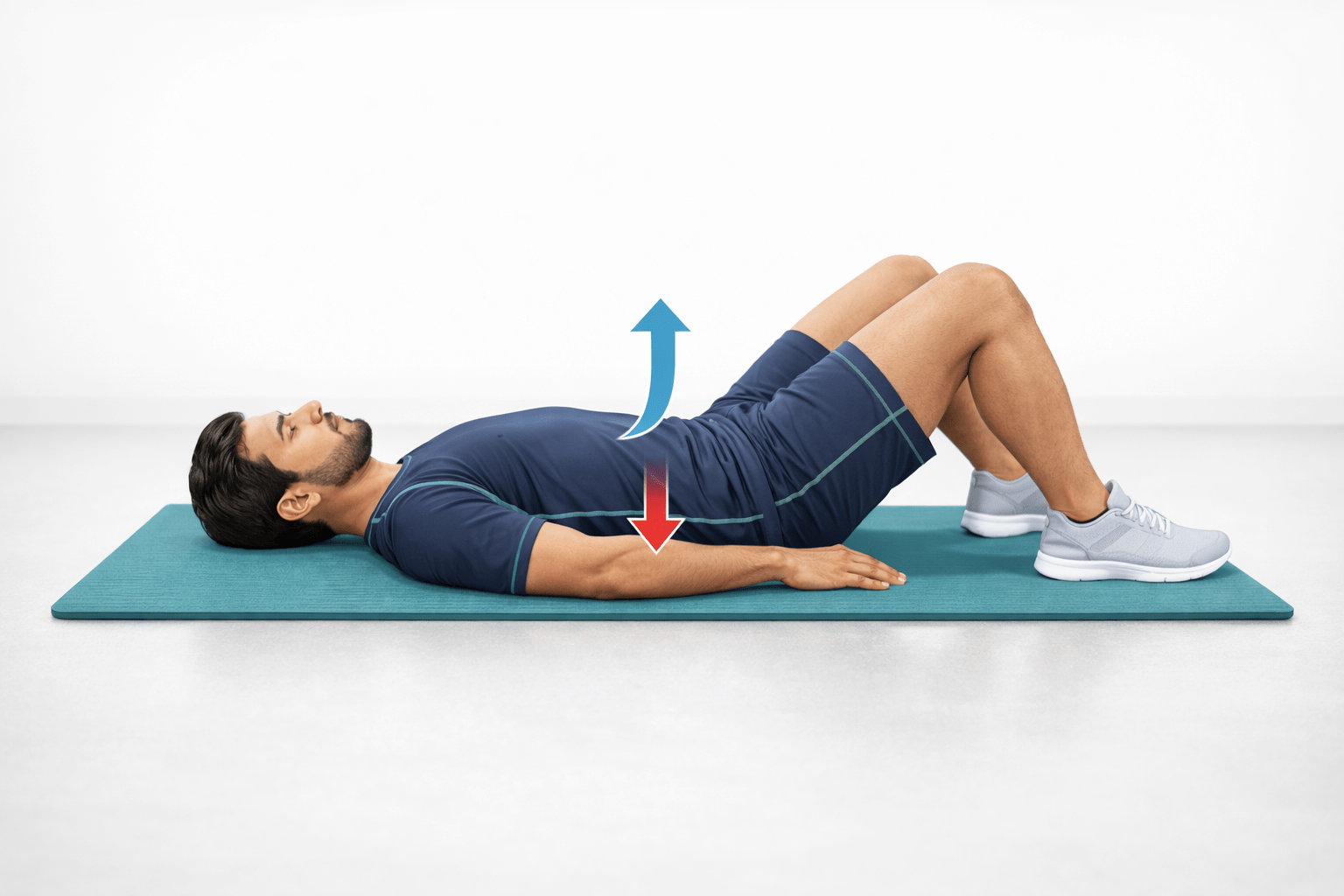 Pelvic tilt exercise