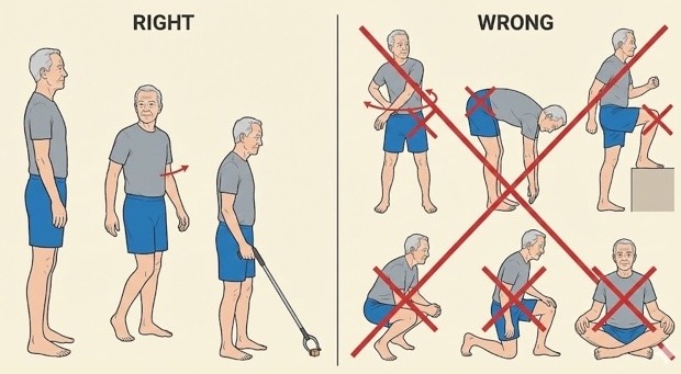 Precautions While Walking or Standing
