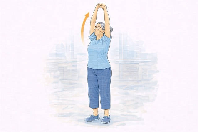 Overhead Shoulder Stretch
